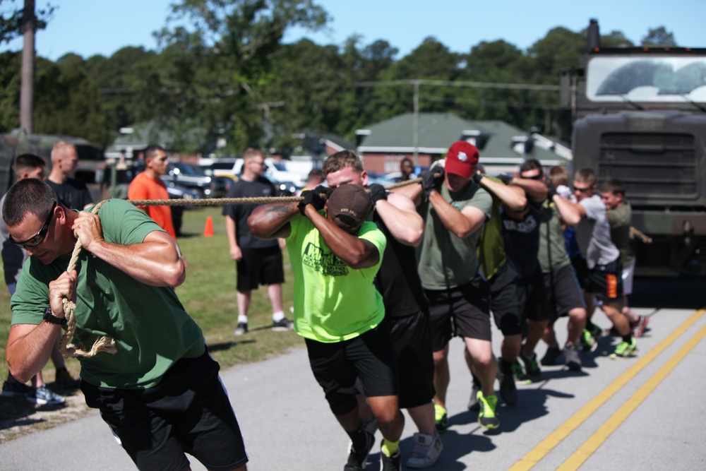 MWSS-271 Marines go head-to-head for bragging rights in field meet