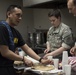 Asian cooking class at Camp Johnson