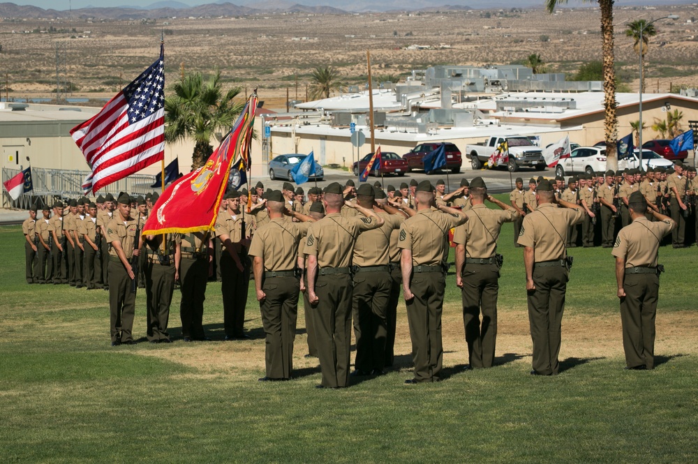 ‘War Dogs’ change of command