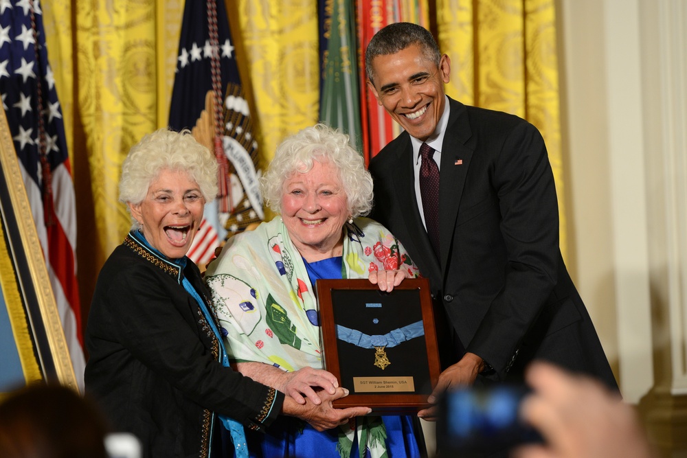 WWI Soldier Sgt. Wiliam Shemin receives Medal of Honor