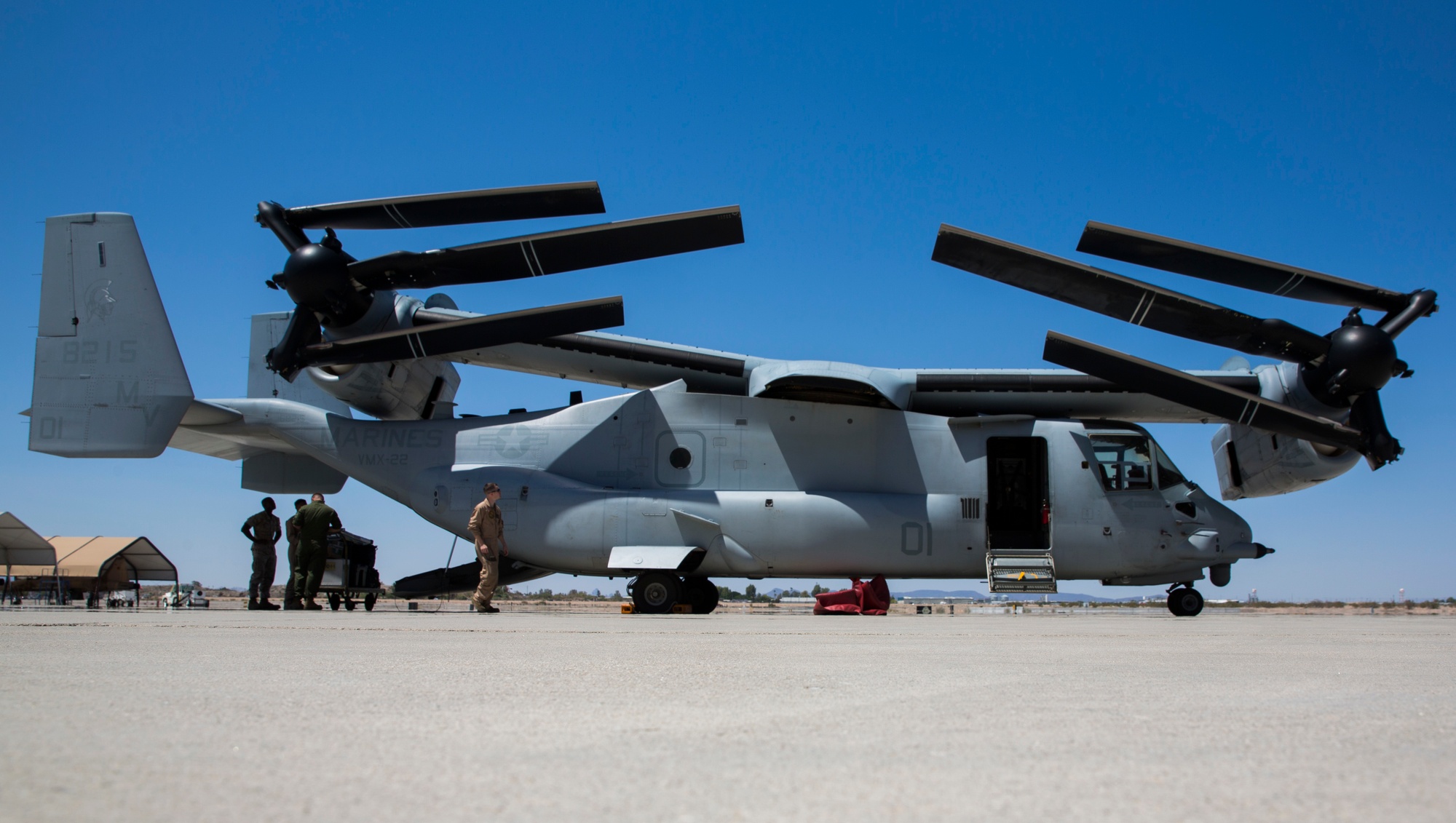 DVIDS - Images - First MV-22B from VMX-22 Arrives at MCAS Yuma