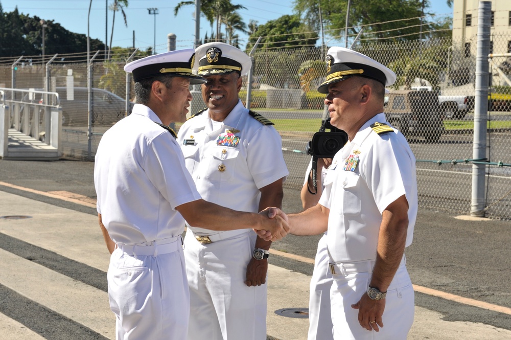 Japan Maritime Self-Defense Force Training Squadron arrives at Pearl Harbor for scheduled port visit