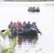 Guardsmen recon lake landing during amphibious training