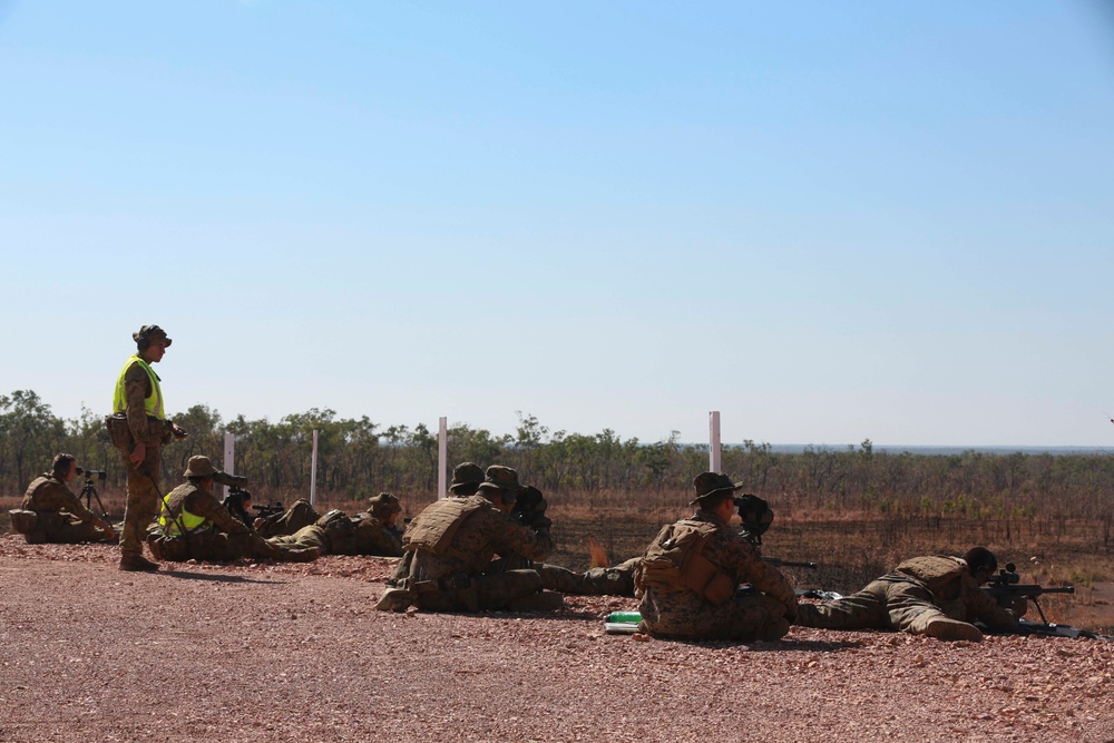 Weapons Company, Australian Army participate in bilateral live-fire training