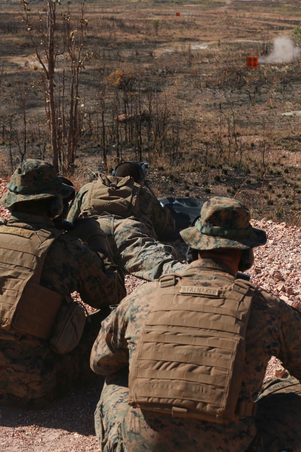 Weapons Company, Australian Army participate in bilateral live-fire training