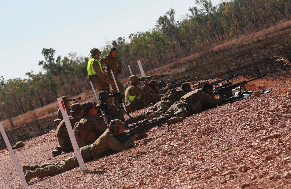 Weapons Company, Australian Army participate in bilateral live-fire training