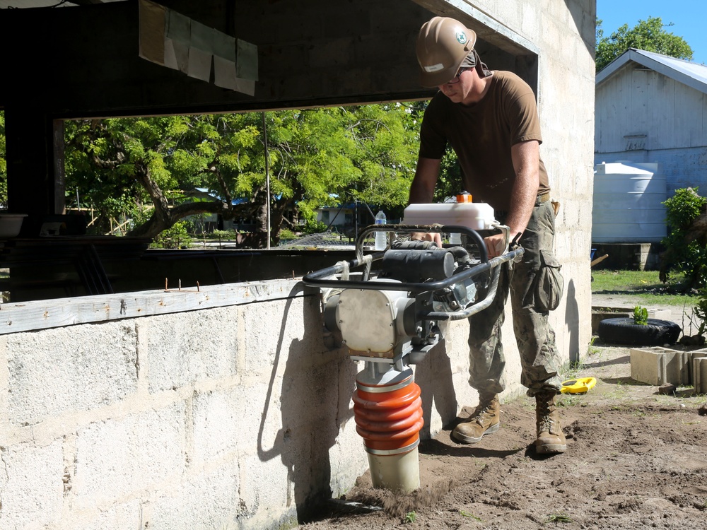 Seabees provide humanitarian support in Kirabati