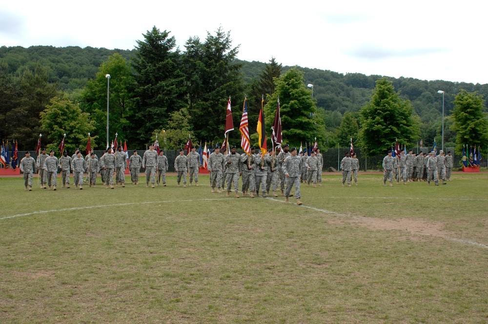 Landstuhl Regional Medical Center change of command ceremony