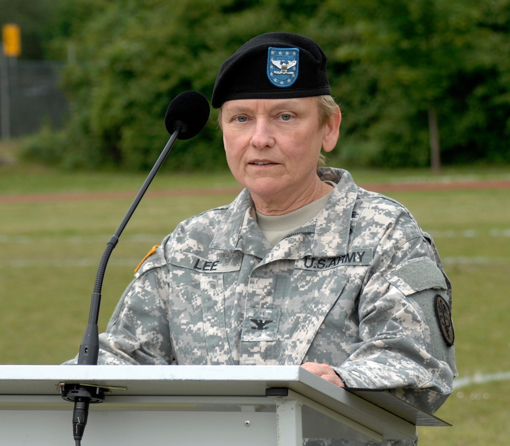 Landstuhl Regional Medical Center change of command ceremony