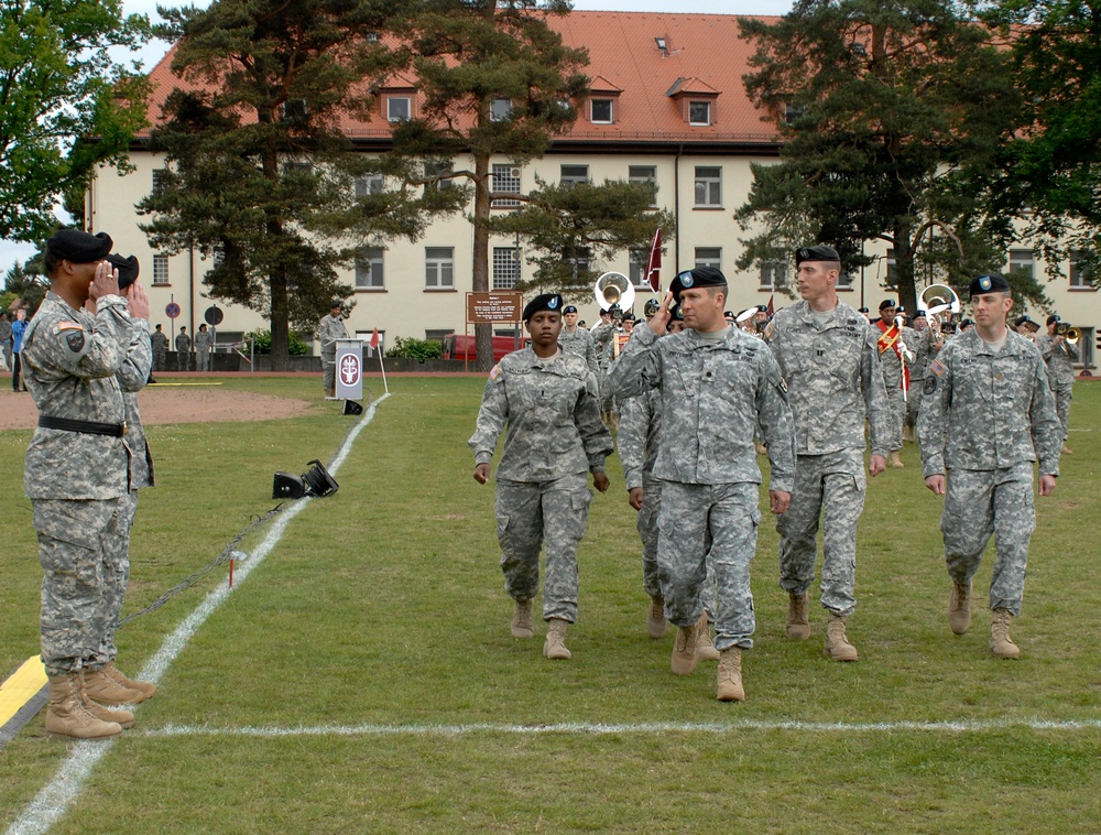 Landstuhl Regional Medical Center change of command ceremony