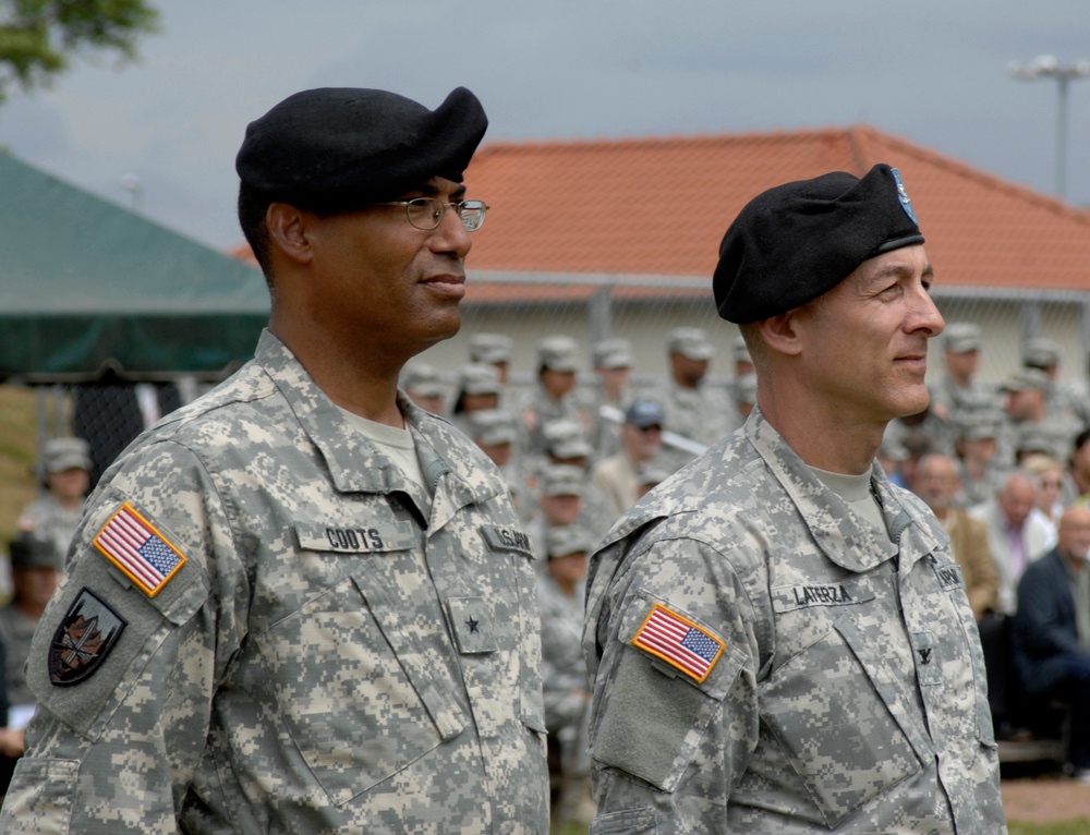 Landstuhl Regional Medical Center change of command ceremony