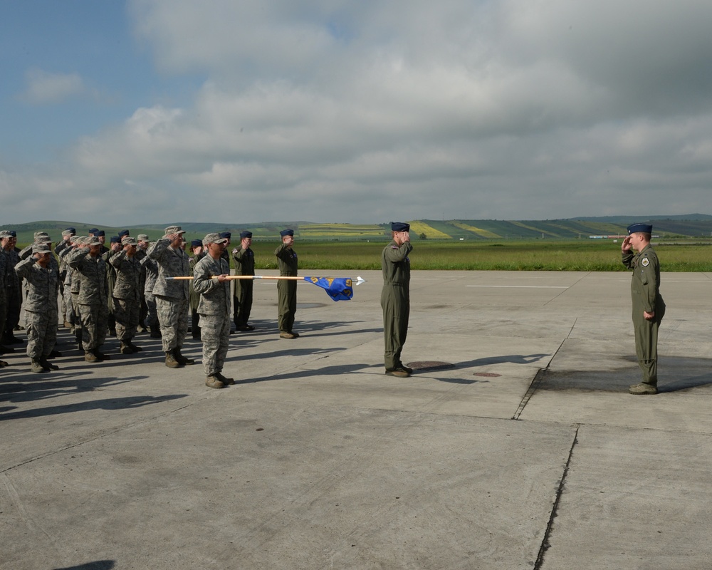 354th EFS welcomes new commander to TSP