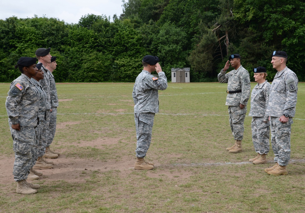 Landstuhl Regional Medical Center change of command ceremony