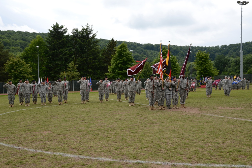 Landstuhl Regional Medical Center change of command ceremony