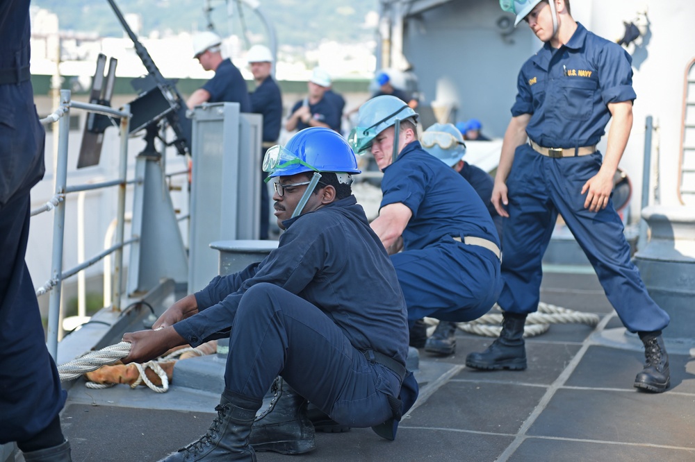 USS Ashland operations
