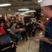 Karoake night aboard USS Carl Vinson