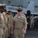 Pinning ceremony aboard USS Theodore Roosevelt
