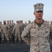 Change of command ceremony aboard USS Theodore Roosevelt