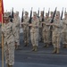 Change of command ceremony aboard USS Theodore Roosevelt