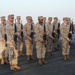 Change of command ceremony aboard USS Theodore Roosevelt