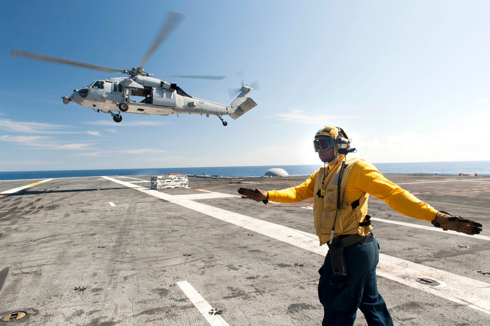 USS Harry S. Truman flight deck operations