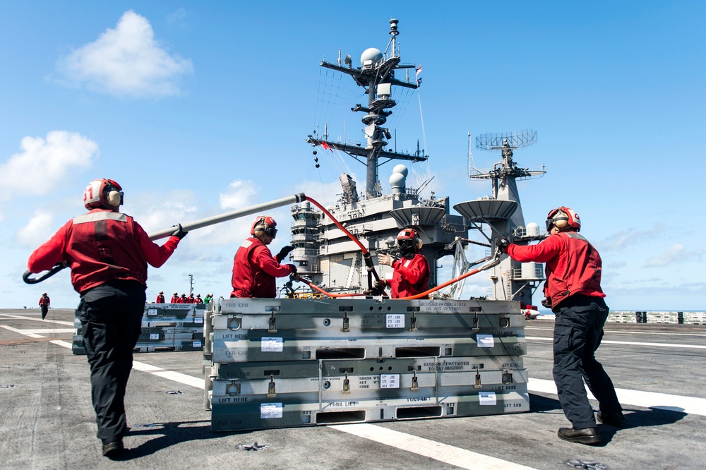 USS Harry S. Truman flight deck operations