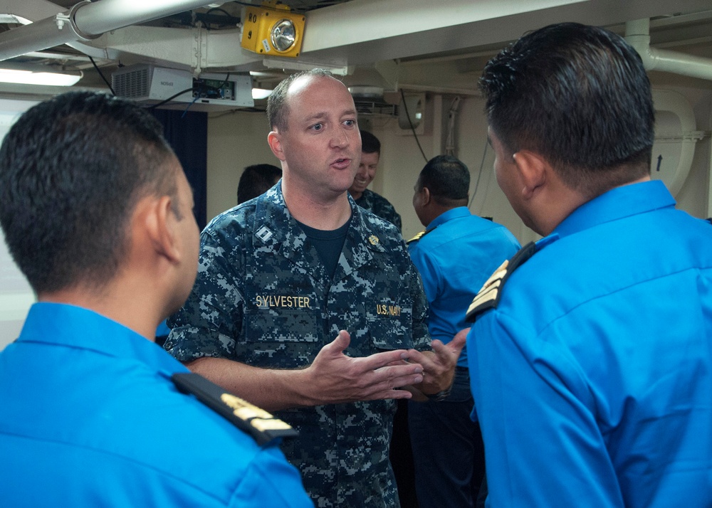 USS Emory S. Land visits Sepanggar