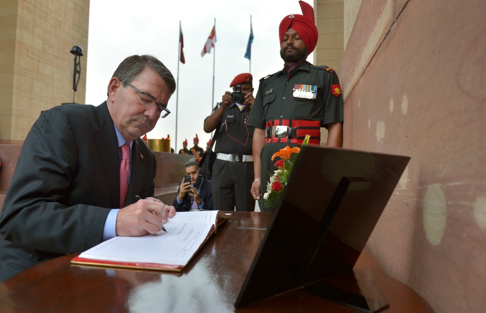 Secretary Carter visits New Delhi, India