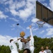 Team Eagle competes in 3 on 3 streetball tournament