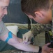 Blood drawn at the 212th CSH at CBRIV