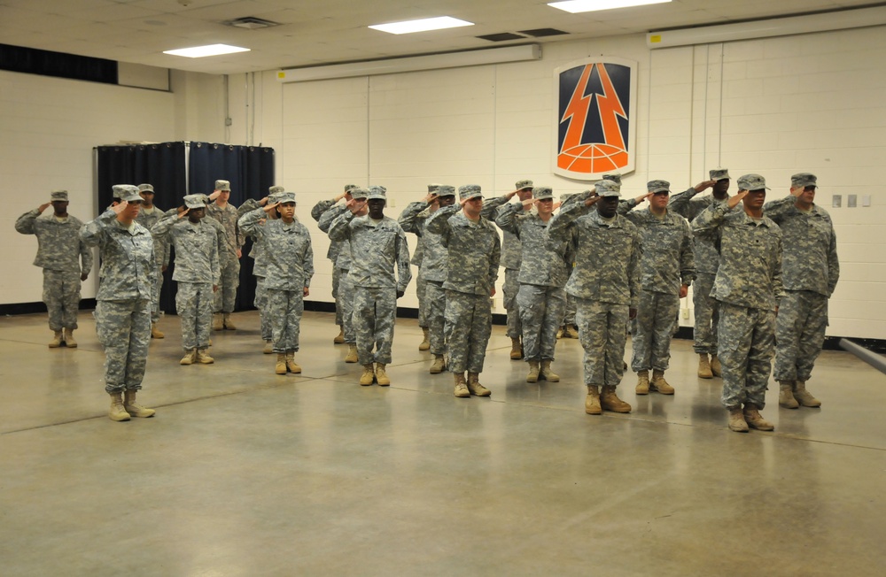 324th ESB troops prepare to deploy