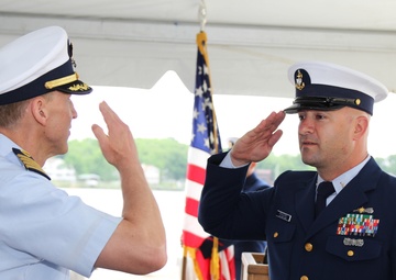 Long Island native assumes command of Coast Guard Station Annapolis, Md.