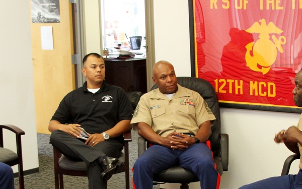 MCRC SgtMaj visits RS San Diego
