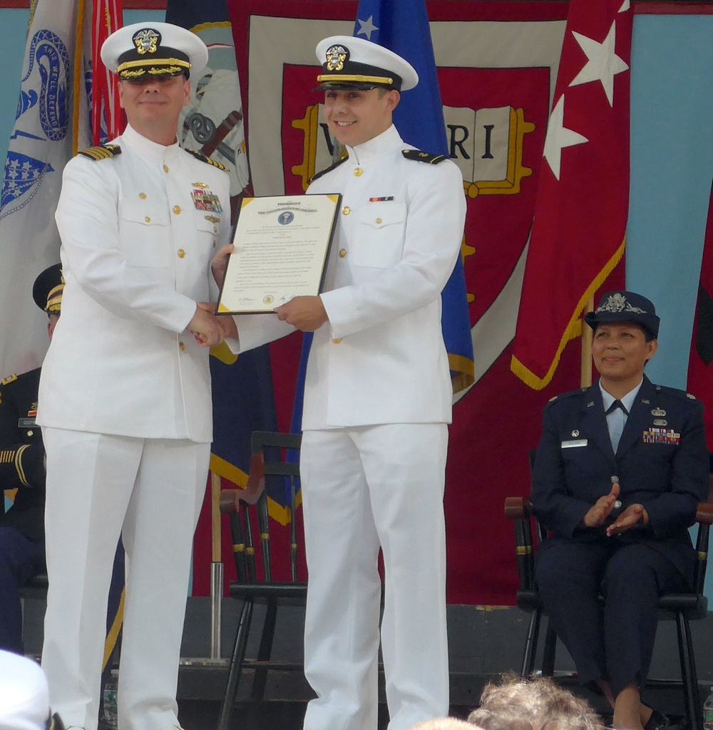 Harvard NROTC commissioning