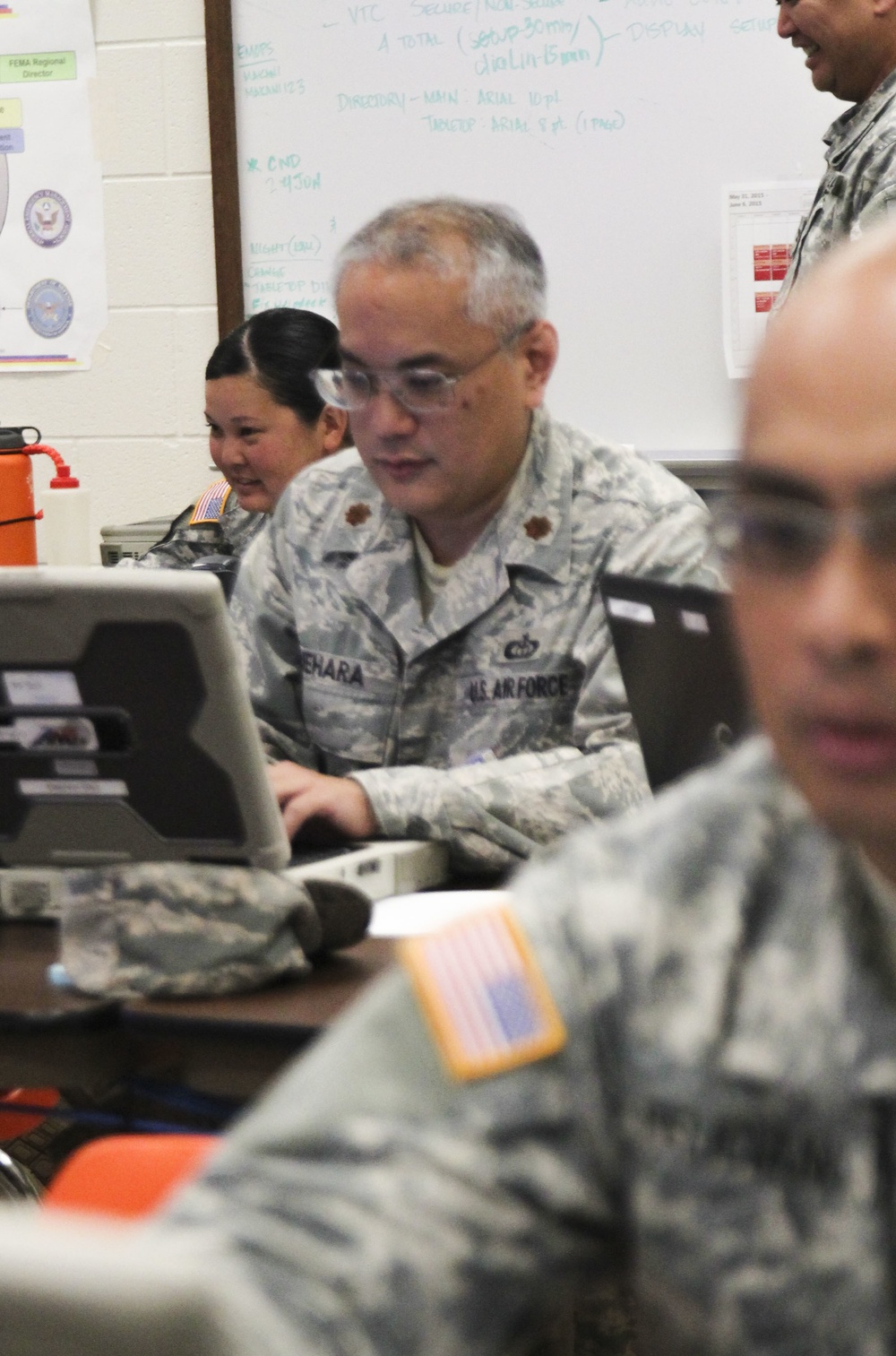199th Weather Flight reports real-time battlefield weather conditions for Exercise Vigilant Guard/Makani Pahili 2015
