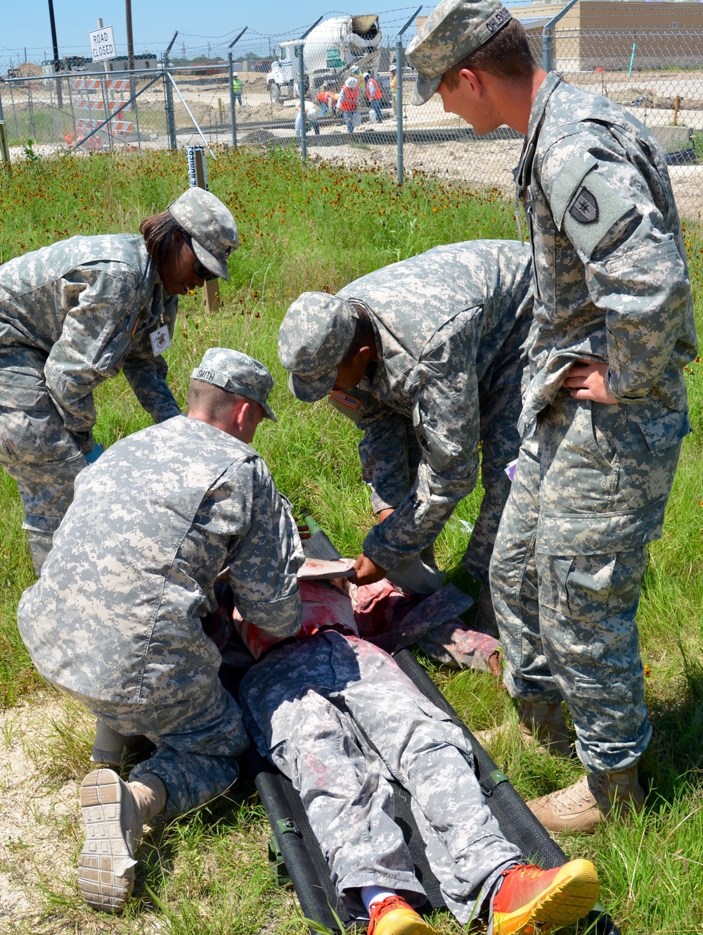 PAO and CSH Soldiers train at North Fort Hood