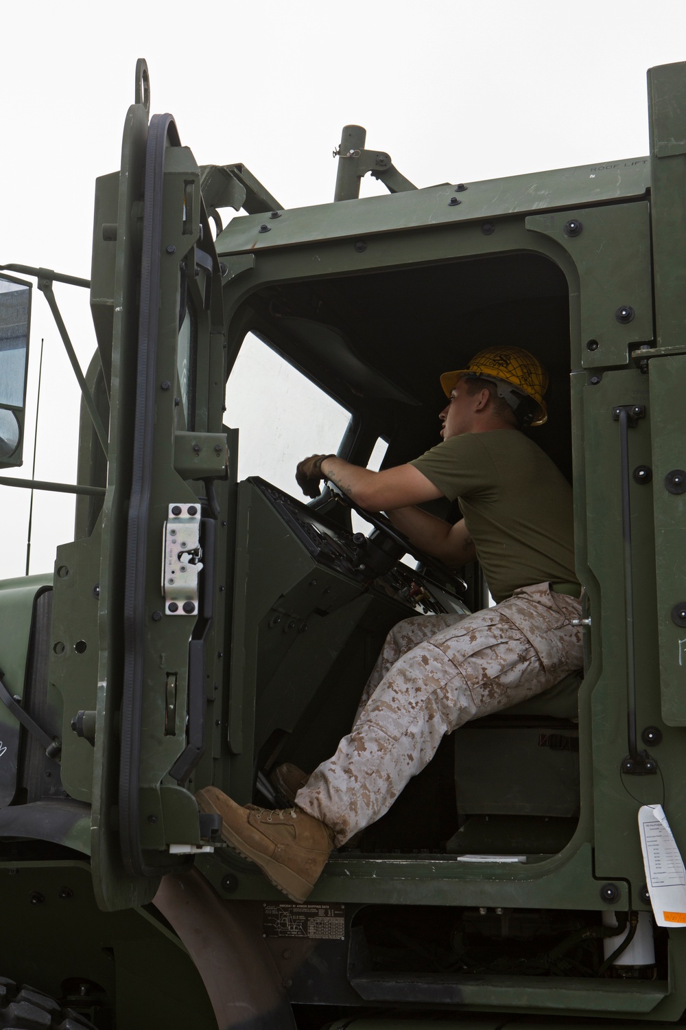 Exercise African Lion 15, CLR-2 Vehicle and Supply Convoy