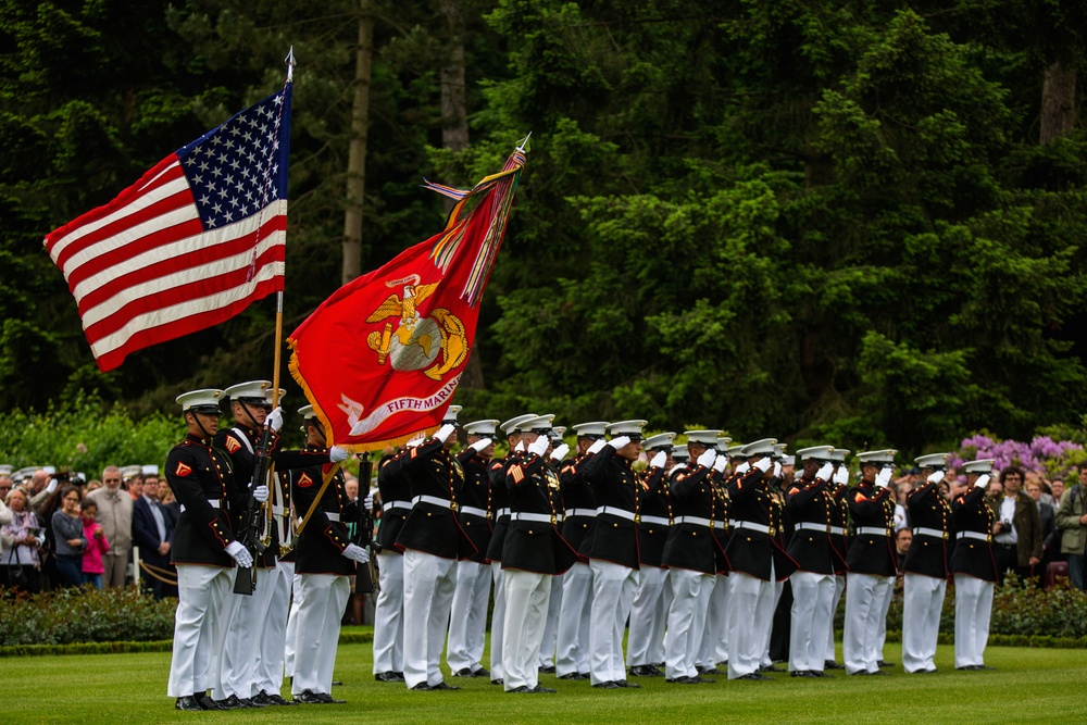 1st Marine Division commemorates the 97th anniversary of the battle of Belleau Wood