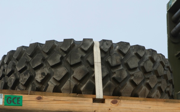 Exercise African Lion 15, CLR-2 Vehicle and Supply Convoy