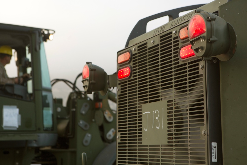 Exercise African Lion 15, CLR-2 Vehicle and Supply Convoy