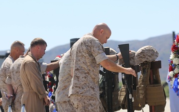 HMLA-469 hosts memorial ceremony for Marines killed in Nepal