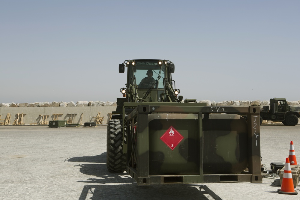 Exercise African Lion 15, CLR-2 Vehicle and Supply Convoy