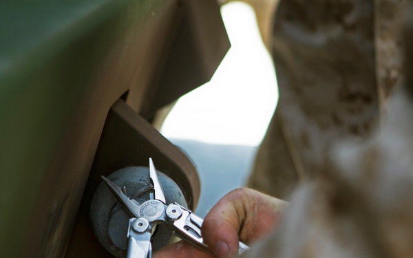 Exercise African Lion 15, CLR-2 Vehicle and Supply Convoy