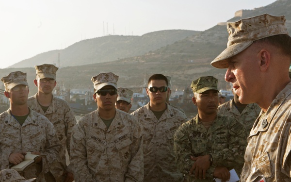 Exercise African Lion 15, CLR-2 Vehicle and Supply Convoy