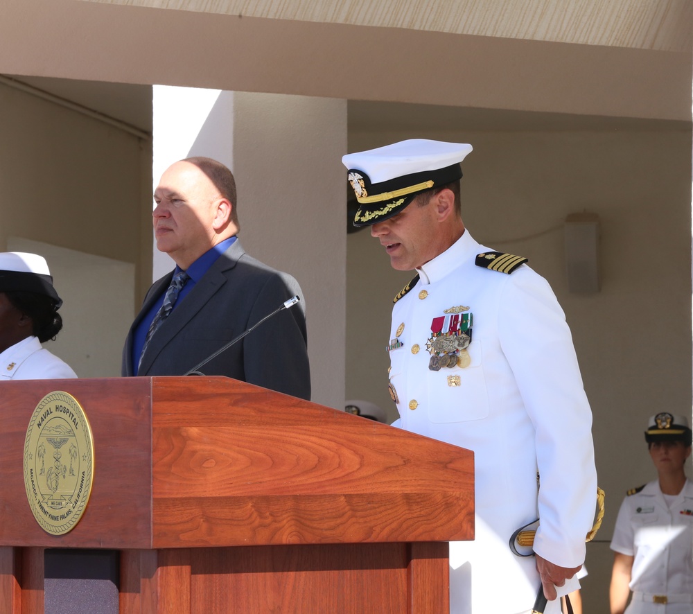 Combat Center bids farewell to NHTP commanding officer