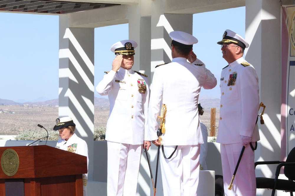 Combat Center bids farewell to NHTP commanding officer