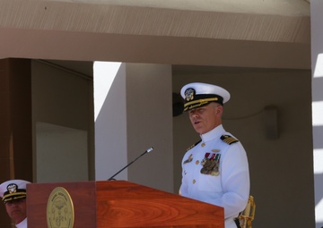 Combat Center bids farewell to NHTP commanding officer
