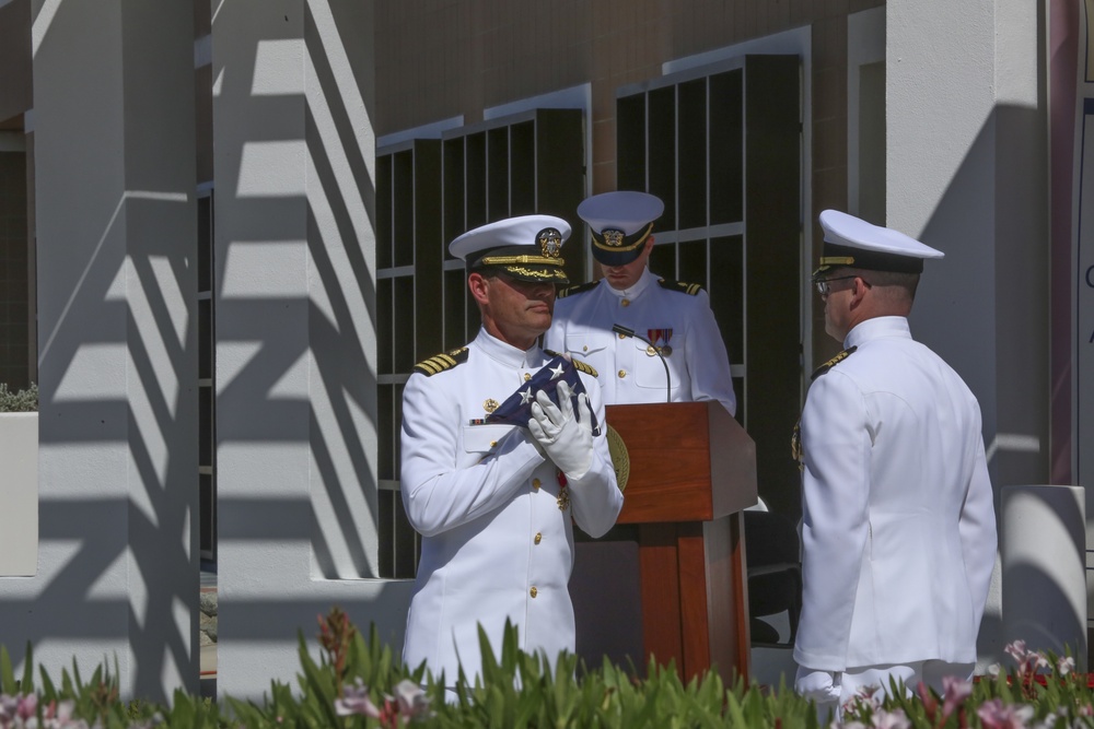 Combat Center bids farewell to NHTP commanding officer