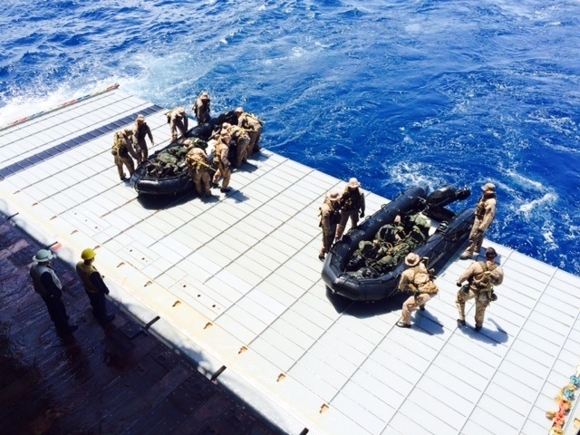 USS Germantown operations