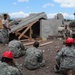 227th BEB stabilize a disaster site in preparation for Vigilant Guard/Makani Pahili 2015